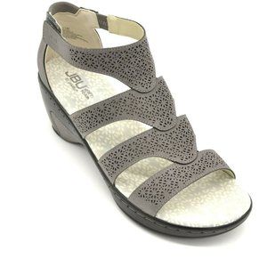 JBU Jambu Womens Bianca Wedge Sandal Size 11M Grey